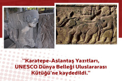 Karatepe-Aslantaş Yazıtları UNESCO Dünya Belleği Listesi’ne Girdi